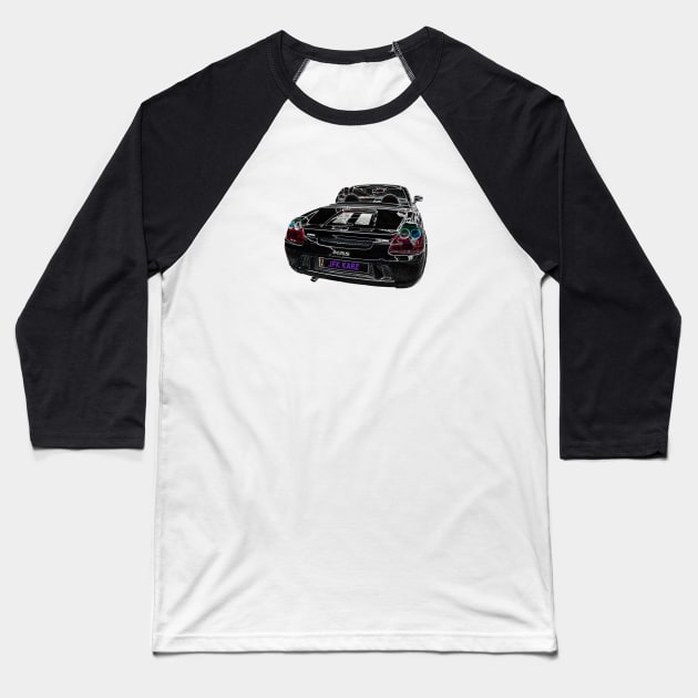 Toyota MR2 Roadster Rear Baseball T-Shirt by JFK KARZ